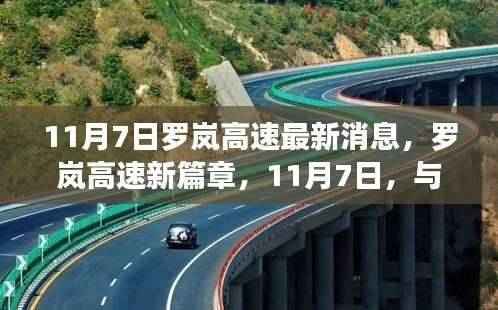 罗岚高速最新动态,11月7日开启新篇章,与自然和谐共舞之日
