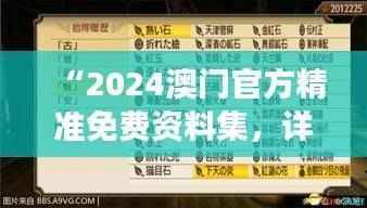 “2024澳门官方精准免费资料集,详尽解读与工具版GTE691.56配套”