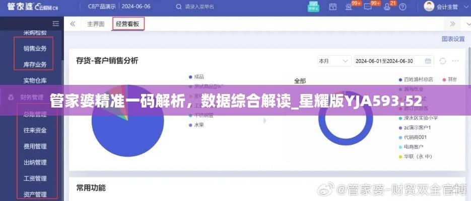 管家婆精准一码解析,数据综合解读_星耀版YJA593.52