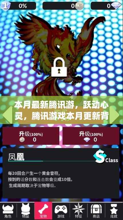 腾讯游戏本月更新背后的励志故事,跃动心灵,重塑自信与成就感的旅程