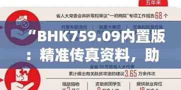 “BHK759.09内置版:精准传真资料,助力决策执行”
