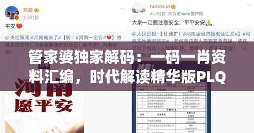 管家婆独家解码:一码一肖资料汇编,时代解读精华版PLQ616.64