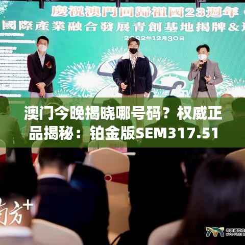 澳门今晚揭晓哪号码?权威正品揭秘:铂金版SEM317.51最新解读