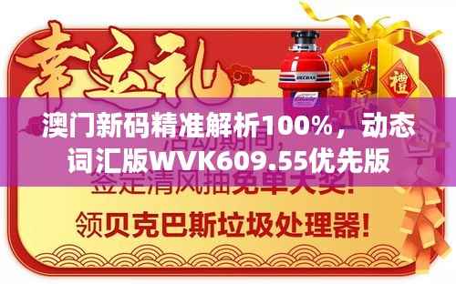 澳门新码精准解析100%，动态词汇版WVK609.55优先版