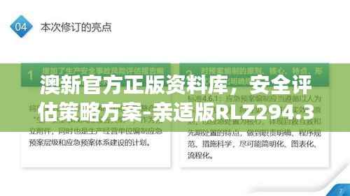 澳新官方正版资料库,安全评估策略方案-亲适版RLZ294.37