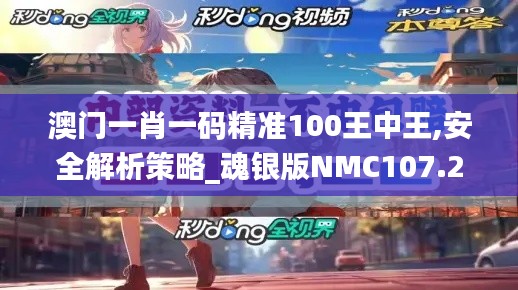 澳门一肖一码精准100王中王,安全解析策略_魂银版NMC107.2