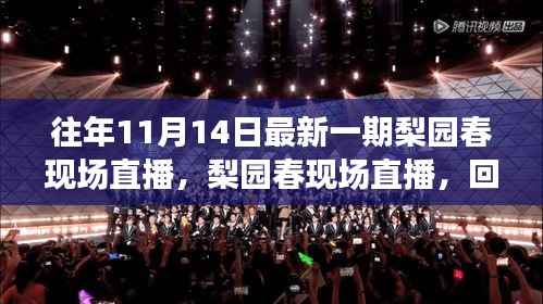 往年11月14日梨园春现场直播精彩瞬间回顾