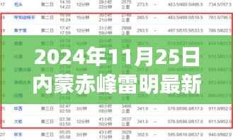 揭秘雷明最新动态,内蒙赤峰雷明最新信息曝光,重磅更新!
