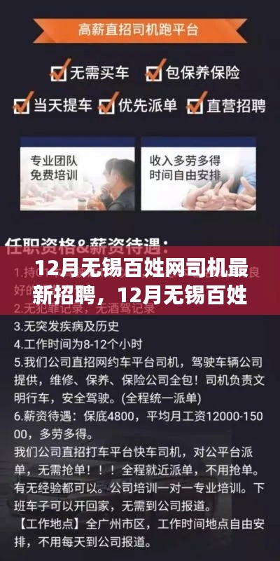 12月无锡百姓网司机最新招聘,职业机遇与求职指南