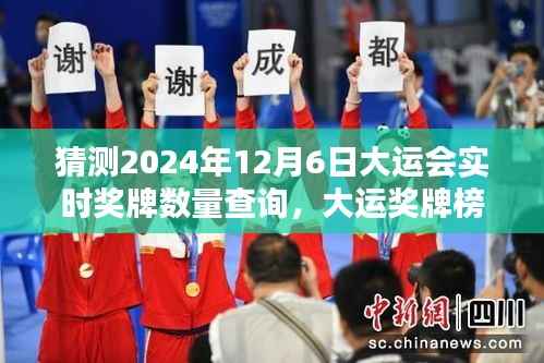 2024年大运会实时奖牌数量预测与追踪系统体验