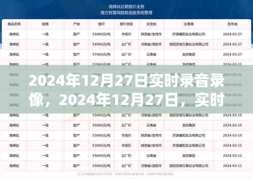 实时录音录像的时代印记,定格在2024年12月27日的记忆
