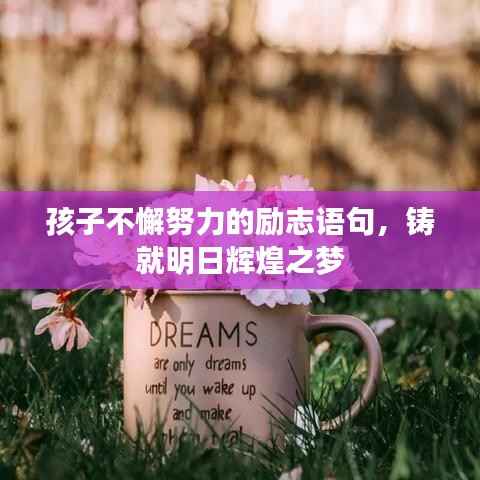 孩子不懈努力的励志语句,铸就明日辉煌之梦