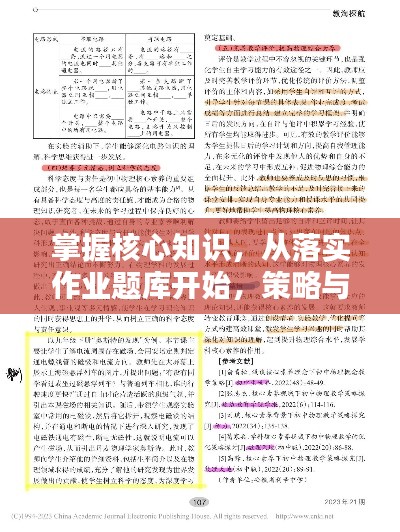 掌握核心知识,从落实作业题库开始,策略与重要性解析