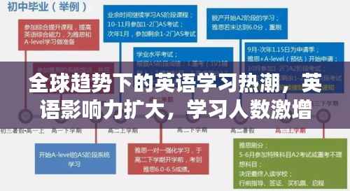 全球趋势下的英语学习热潮,英语影响力扩大,学习人数激增