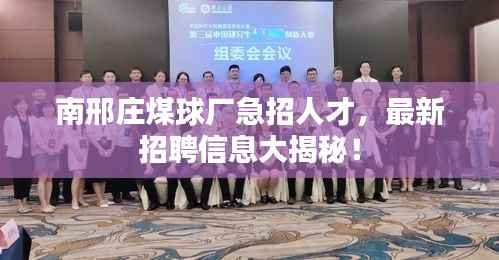 南邢庄煤球厂急招人才,最新招聘信息大揭秘!