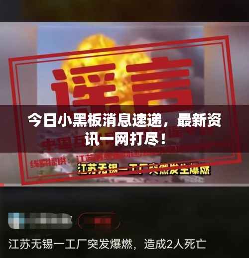 今日小黑板消息速递,最新资讯一网打尽!